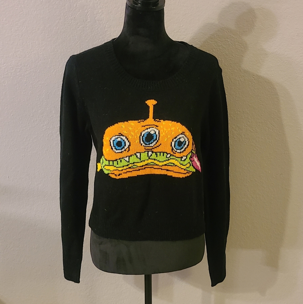 Three eyed submarine sweater